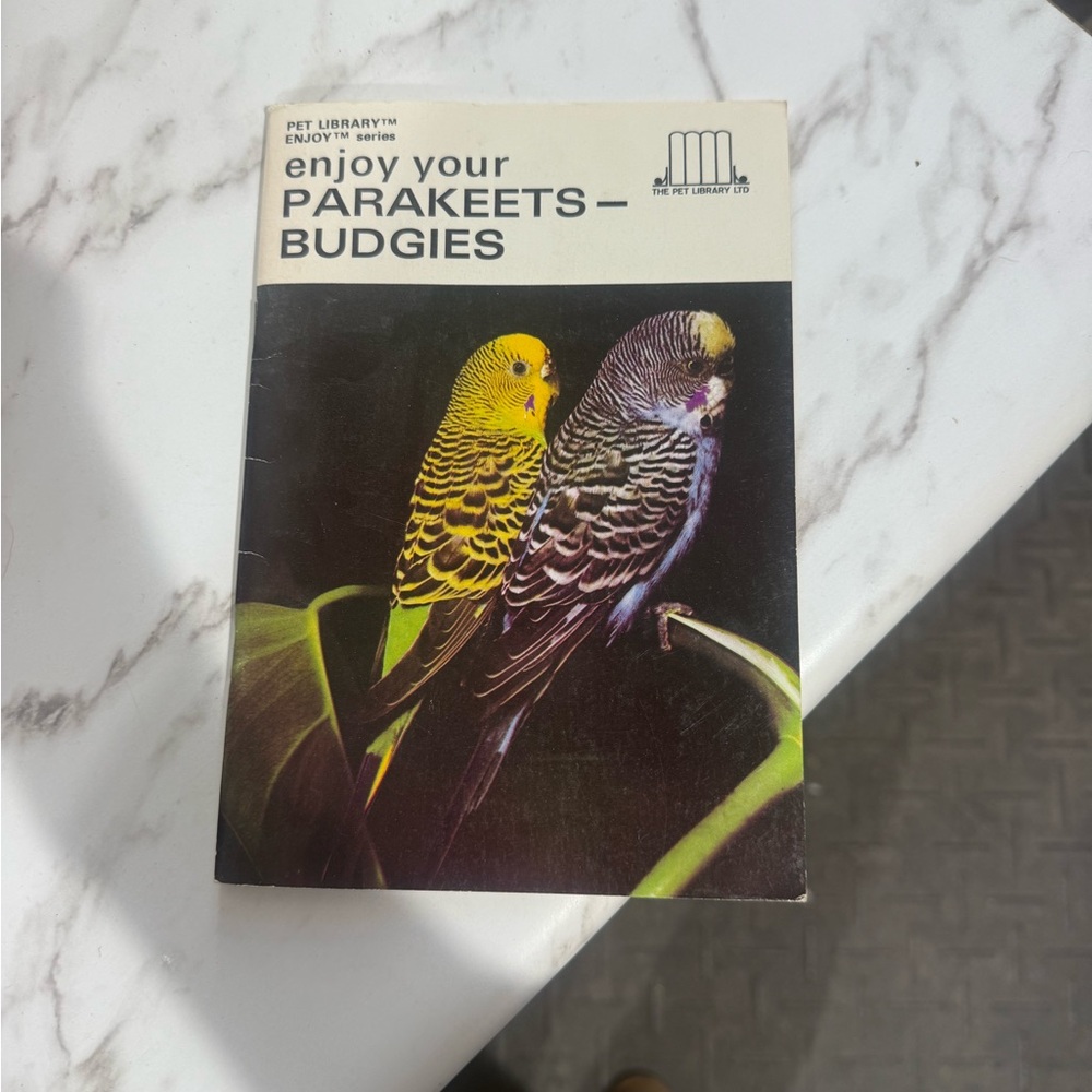 Pet Parakeet Book